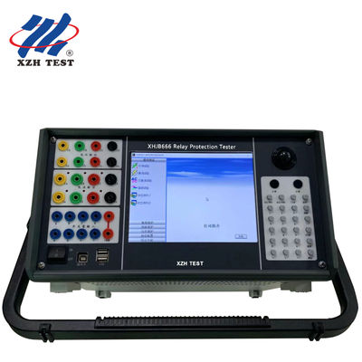 XHJB666 Six Phase Microcomputer Relay Protection Tester