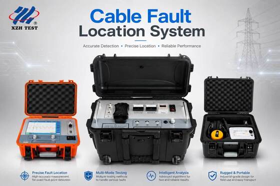Portable Underground Cable Fault Locator System Pre-Locator Pinpointer High Voltage Pulse Generator