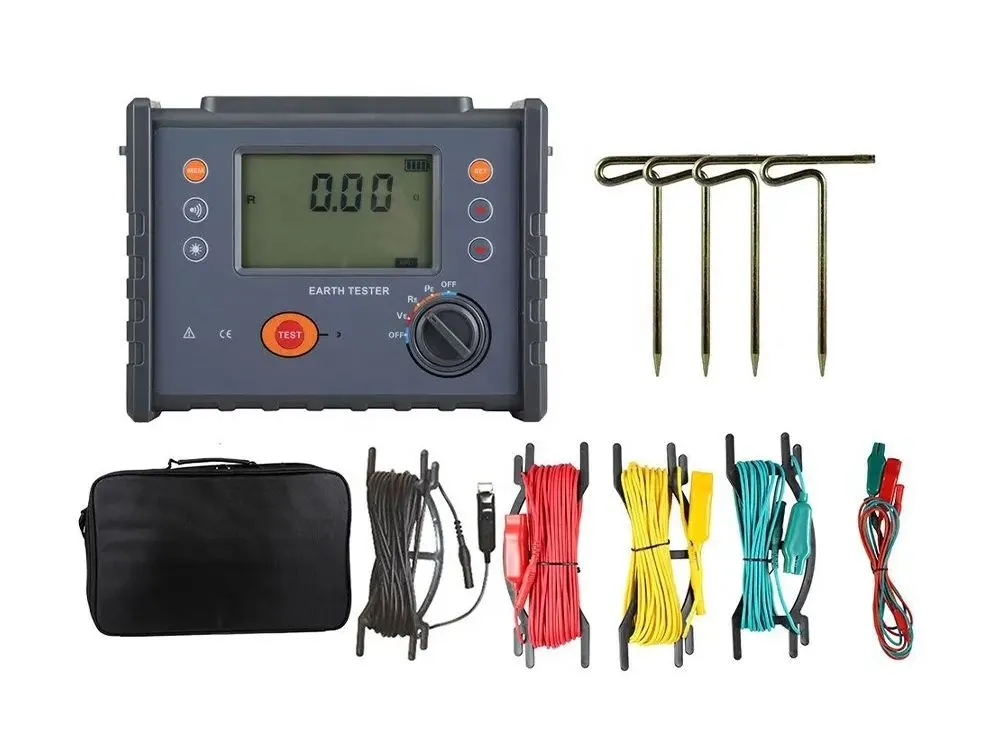XHDJ706 Earth Resistance Soil Resistivity Tester for Precise Measurement of Earth Resistance Soil Resistivity and Voltage 1