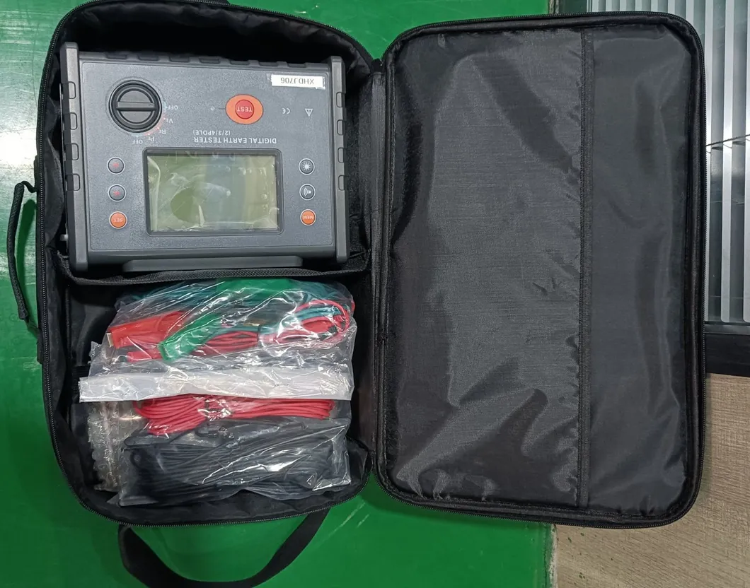 XHDJ706 Earth Resistance Soil Resistivity Tester for Precise Measurement of Earth Resistance Soil Resistivity and Voltage 3