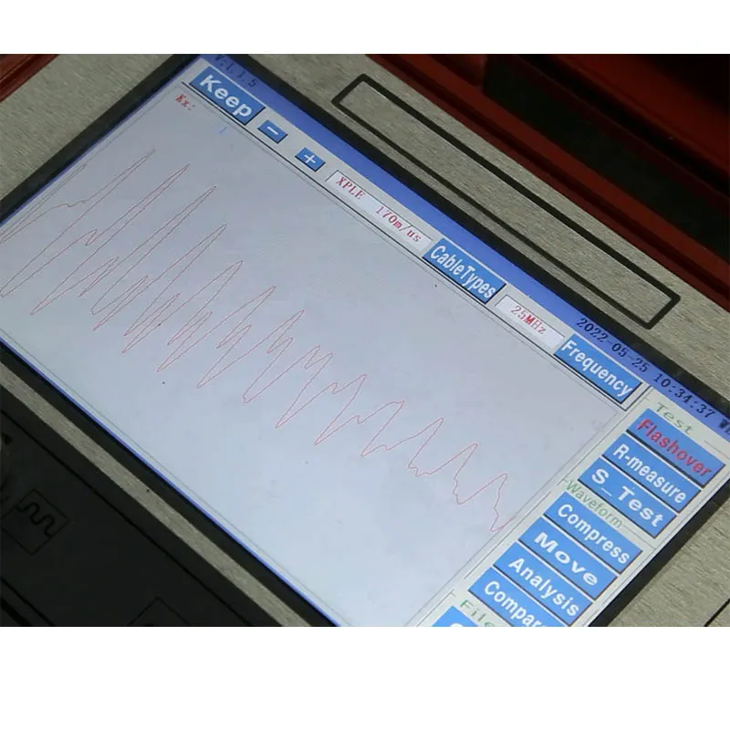 Xzh Test Touch LCD Display Tdr Underground Cable Fault Locator 2