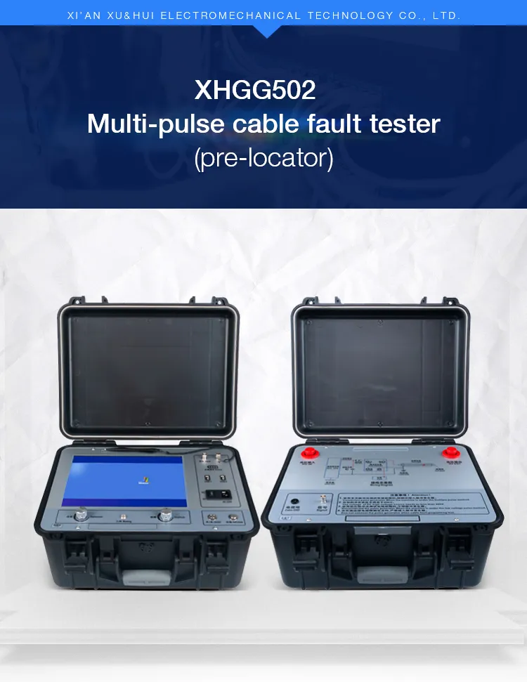 China Factory Price 0-35kv Underground Tdr Cable Fault Locator Multi Pulse Arc Method 0