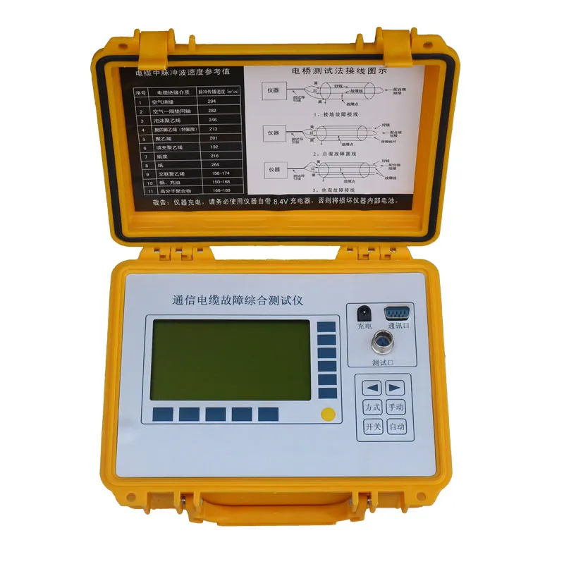 Communication Cable Fault Tester Local Telephone Cable and Low Voltage Cable Wire Fault Locator 0