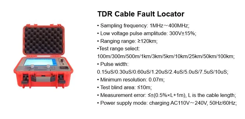 Xzh Verify Latest Cable Fault Locator Tdr Accurately Maps Fault Distance 0