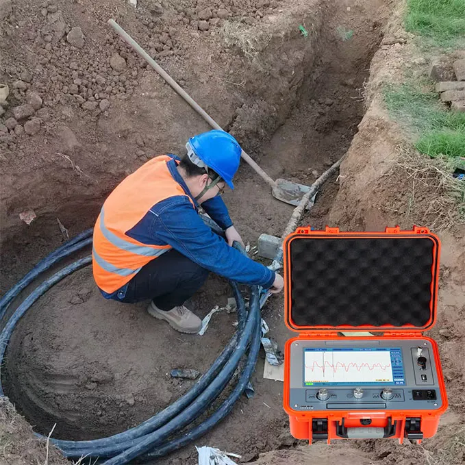 Immediately Reads Fault Distance Underground Cable Tester 3