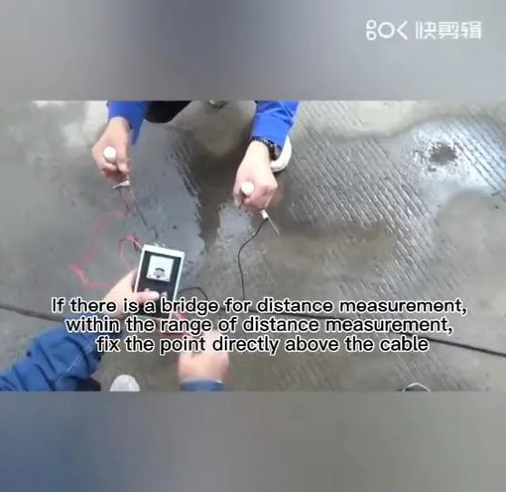 Adjustable Voltage Frequency Underground Power Cable Sheath Fault Locator 4