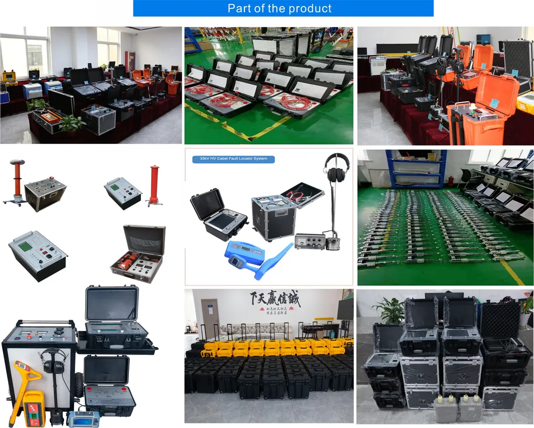 Xhdd503e Digital Underground Cable Fault Locator with Acoustic and Magnetic Synchronization Method 11